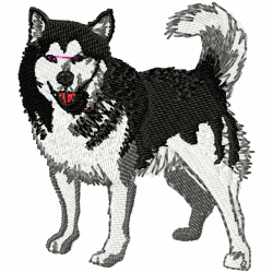 Dogs Embroidery Design 3